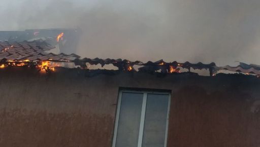 На Харьковщине молния попала в частный дом