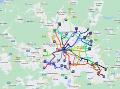 На випадок блекауту у Харкові працюватиме 34 тимчасові автобусні маршрути: Мапа та графік