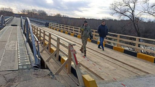 В Харьковской области восстановили мост, соединяющий две деоккупированные громады