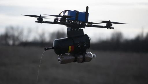 Дрон на оптоволокне впервые долетел до Харькова (ФОТОФАКТ)