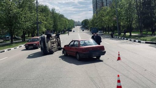 В Харькове на проспекте Науки произошло ДТП с пострадавшим