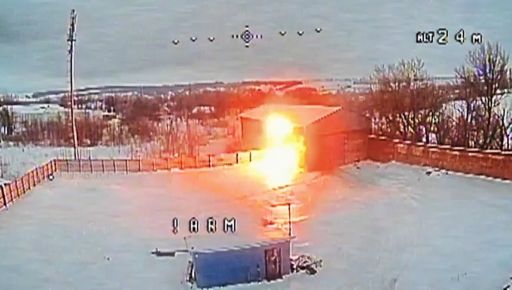 Удар с воздуха: на Харьковщине взорвался склад боеприпасов россиян