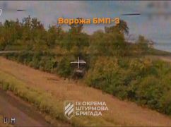 На Харківщині дронами "мінуснули” ворожі танк, БМП та іншу техніку: Кадри з фронту