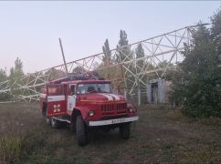 У Великому Бурлуку Харківської області окупанти знищили телевежу (ФОТОФАКТ)