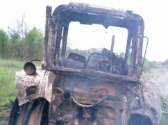 В Ізюмському районі під час роботи у полі підірвався трактор