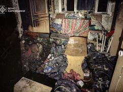 Рятувальники показали квартиру у Харкові, де згоріло двоє людей