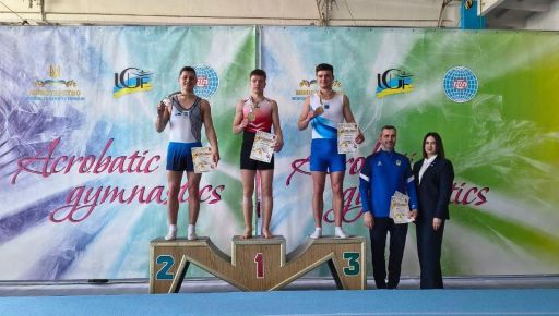 Харьковчанин стал чемпионом Украины по прыжкам на акробатической дорожке
