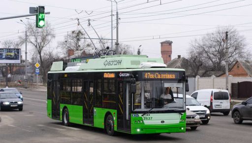 У Харкові тимчасово змінять рух тролейбусів: що відомо