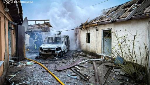 Российский БпЛА атаковал село в Харьковской области: пострадал мужчина