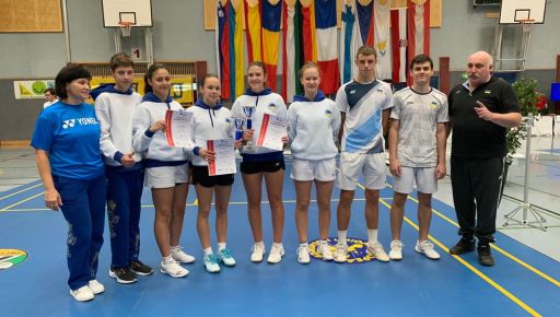 Харьковские бадминтонисты завоевали медали на турнире в Австрии