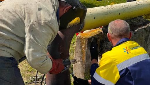 На Харківщині газовики замінили ділянку газопроводів, від яких залежить газопостачання 4 тисяч родин