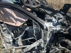 Прокуратура показала знищений росіянами цивільний автомобіль на Харківщині