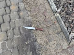 В Харькове мужчина бегал с ножом возле суда &ndash; полиция