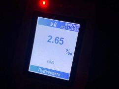 В Харькове пьяный водитель, остановившийся в комендантской, пытался подкупить патрульных