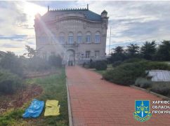 На Харьковщине разоблачили женщину, которая разорвала в клочья Государственный флаг возле поселкового совета