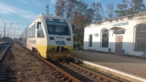 Электричка в пограничной полосе Харьковщины остановилась из-за отсутствия напряжения