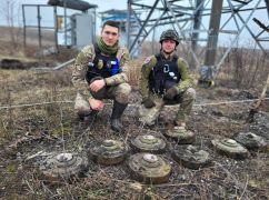 На Харківщині виявили протитанкове мінне поле: Кадри з місця