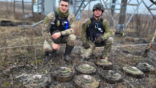 В Харьковской области обнаружили противотанковое минное поле: Кадры с места