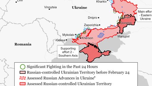 ВСУ смогут пойти в контрнаступление на Изюмском направлении в Харьковской области – ISW