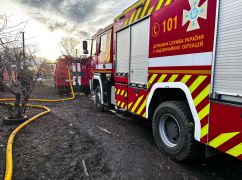 ДСНС повідомила про три пожежі внаслідок обстрілів на Харківщині