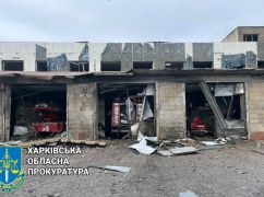 Внаслідок обстрілу пожежної частини в Ізюмі постраждали двоє рятувальників із Луганщини