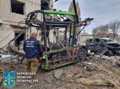 Прокуратура показала последствия ночного обстрела Харькова