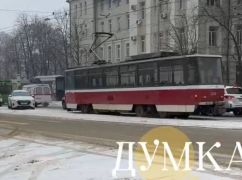 У центрі Харкова внаслідок ДТП заблоковані трамваї №12
