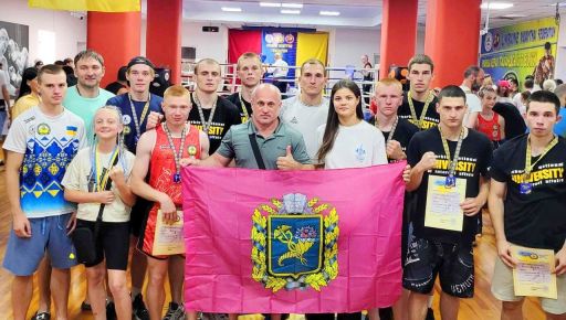 Харьковские спортсмены завоевали немало наград на чемпионате Украины по таиландскому боксу