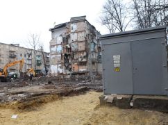 В домах на поселке Жуковского в Харькове восстановили свет после ракетного удара