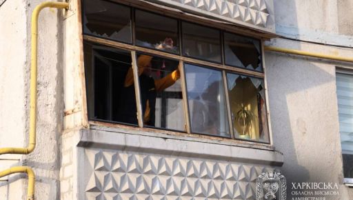 Стало відомо, скільки вікон вибила армія РФ під час обстрілу Харкова 12 жовтня