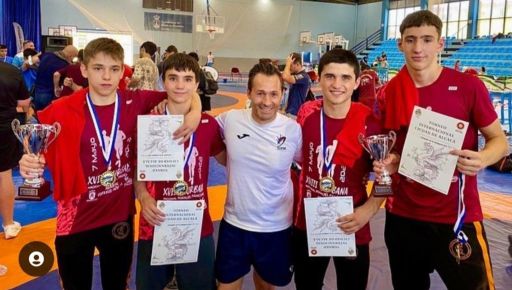 Юные харьковские борцы завоевали медали на европейских соревнованиях