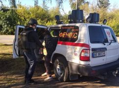 Бойцы ГСЧС показали, как эвакуируют жителей прифронтовых сел Харьковщины