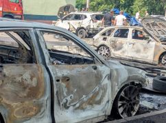 Полиция опубликовала фото с мест российских ударов по Харькову и области