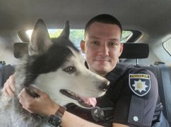 Харьковские патрульные вместе с горожанами помогли найти потерянного пса