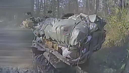 Прикордонники показали, як знищують квадроцикли росіян на Харківщині