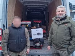 Харьковские пограничники получили Starlink, квадрокоптеры и генераторы от волонтеров