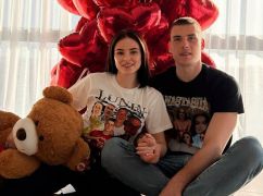 Стало відомо, як родина харківського воротаря "Реала" відсвяткувала День закоханих у Мадриді
