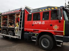 Харьковские спасатели получили уникальный автомобиль для работы в чрезвычайных условиях