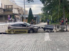 В Харькове на Сумской произошла ДТП: машины разбиты, люди не пострадали