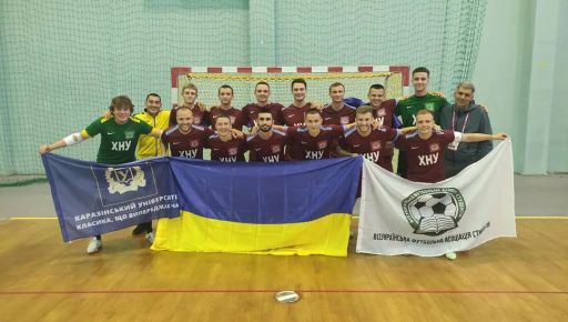 Харьковские студенты-фузалисти разгромили соперников из Литвы на Европейских университетских Играх: счет впечатляет
