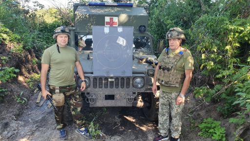 Военным медикам на Харьковщине волонтеры передали Starlink