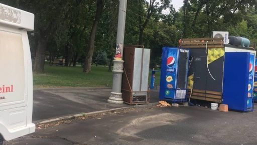 В центре Харькова злоумышленники украли фудтрак