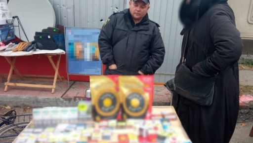 На Харьковщине у уличных торговцев забрали партию безакцизных сигарет