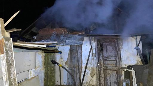 На Харківщині під час пожежі у власному домі загинув чоловік