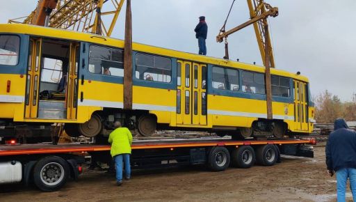 В Харьков прибыли первые трамваи из чешского Пльзня: Терехов показал вагоны