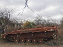 На временно оккупированной территории Харьковщины дроном уничтожили российскую технику: Кадры из воздуха