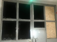 Обстріл пожежної частини в Харківській області: Кадри з місця
