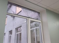 В Харькове российская ракета выбила окна и повредила крышу больницы