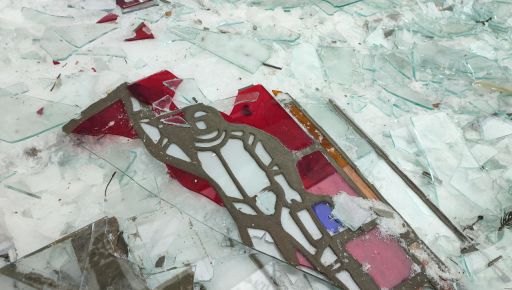 Оккупанты разбили здание техникума в Харькове (ФОТОРЕПОРТАЖ)