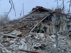 Поліція Харківщини показала перші хвилини після ракетного удару по Великому Бурлуку
